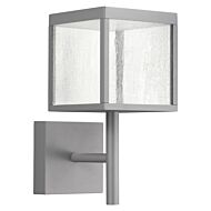 Access Reveal Outdoor Wall Light in Satin Gray