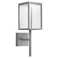 Access Reveal Outdoor Wall Light in Satin Gray