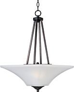 Maxim Lighting Aurora 2 Light Bowl Pendant in Bronze