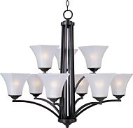 Maxim Lighting Aurora 9 Light Chandelier, Oil Rubbed Bronze