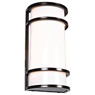 Access Cove 12 Inch Outdoor Wall Light in Bronze