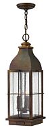 Hinkley Bingham 3-Light Outdoor Light In Sienna