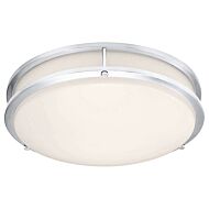 Solero II LED Flush Mount in Chrome by Access