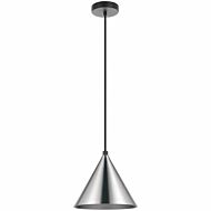 Narices 1 Light 8.66 inch Structured Black Mini Pendant Ceiling Light