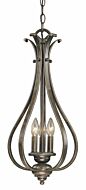 Monrovia 3-Light Pendant in Royal Bronze