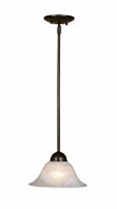 Da Vinci 1-Light Mini Pendant in Oil Burnished Bronze