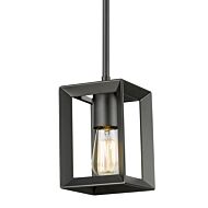 Smyth 1-Light Mini Pendant in Matte Black