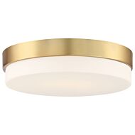 Roma LED Flush Mount in Antique Brushed Brass by Access