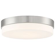 Roma LED Flush Mount in Brushed Steel by Access