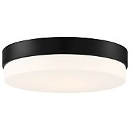 Roma LED Flush Mount in Matte Black by Access