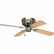 Airpro Hugger 42" Hugger Ceiling Fan in Brushed Nickel