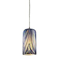 Molten 1-Light Mini Pendant in Satin Nickel