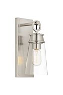 Z Lite Wentworth 1 Light Wall Sconce In Brushed Nickel