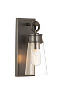 Z-Lite Wentworth 1-Light Wall Sconce In Plated Bronze