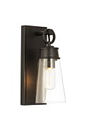 Z-Lite Wentworth 1-Light Wall Sconce In Matte Black