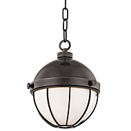 Hudson Valley Sumner 11 Inch Pendant Light in Old Bronze