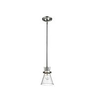 Layton 1-Light Pendant in Brushed Nickel