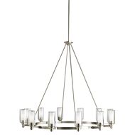 Kichler Circolo 12 Light Chandelier in Brushed Nickel