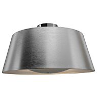 Access Soho 3 Light Ceiling Light in Brushed Silver