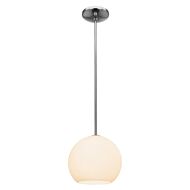 Nitrogen LED Pendant in Brushed Steel by Access