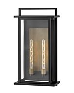 Hinkley Langston 2-Light Outdoor Light In Black