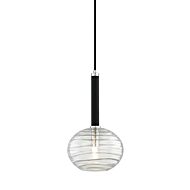 Hudson Valley Breton 15 Inch Pendant Light in Polished Nickel