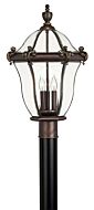 Hinkley San Clemente 3-Light Outdoor Light In Copper Bronze