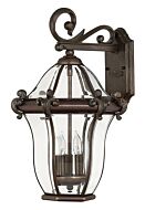 Hinkley San Clemente 3-Light Outdoor Light In Copper Bronze