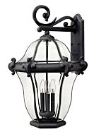 Hinkley San Clemente 4-Light Outdoor Light In Museum Black