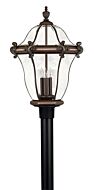 Hinkley San Clemente 3-Light Outdoor Light In Copper Bronze