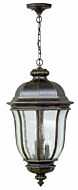 Harper 3-Light Outdoor Pendant in Peruvian Bronze Outdoor