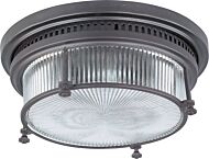 Maxim Lighting Hi Bay 2 Light Flush Mount in Bronze