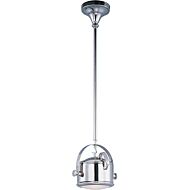 Maxim Lighting Hi Bay 1 Light 1 Light Mini Pendant in Satin Nickel