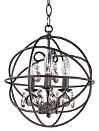 Maxim Lighting Orbit 3 Light Chandelier   Oil Rubbed Bronze