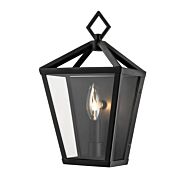 Millennium Lighting 1 Light Outdoor Wall Lantern in Powder Coat Black