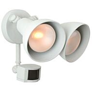 Two Light Covered Flood w/Motion Sensor by Craftmade