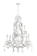 Craftmade Englewood 9 Light Traditional Chandelier in Gloss White