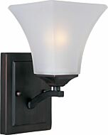 Aurora 1-Light Wall Sconce in Oil Rubbed Bronze