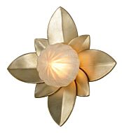 Corbett Gigi Wall Sconce in Silver Leaf