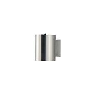 Outpost One Light Outdoor Wall Lantern in Brushed Aluminum by Maxim