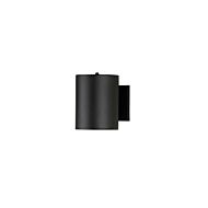 Outpost One Light Outdoor Wall Lantern in Black by Maxim