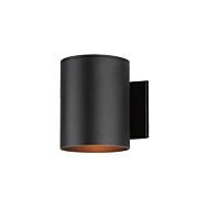 Outpost 1-Light Outdoor Wall Lantern in Black