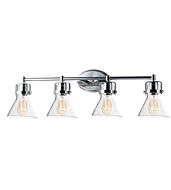 Maxim Lighting Seafarer 4 Light 4 Light Bathroom Vanity Light in Polished Chrome