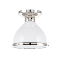 Hudson Valley Randolph Ceiling Light in Polished Nickel