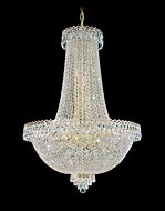 Camelot 31 Light Chandelier in Polished Gold by Schonbek