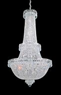 Camelot 41 Light Chandelier in Silver by Schonbek