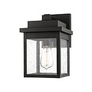 Belle Chasse One Light Outdoor Wall Bracket in Powder Coat Black by Millennium