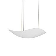 Sonneman Infinity 9 Inch LED Pendant in Satin White