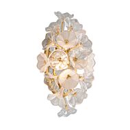 Corbett Jasmine Wall Sconce in Gold Leaf