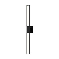 Sonneman Planes™ 2 Light 32 Inch Wall Sconce in Satin Black